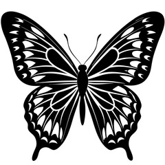 butterfly tattoo vector