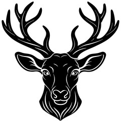deer head vector