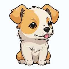 Dog sticker icon