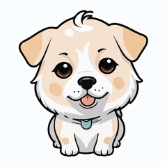 Dog sticker icon