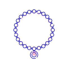 Clothing simple colored icon pack