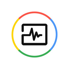 Heart Rate Monitor Icon
