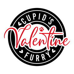 Cupid's Furry Valentine SVG