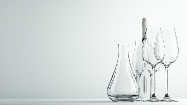 Host elegant wine tastings in style exquisite glassware set featuring wine glasses and decanter for upscale gatherings sophisticated home decor timeless entertaining