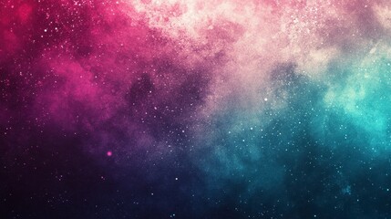 Fototapeta premium Cosmic nebula exploration outer space digital art galactic environment wide-angle view celestial concept