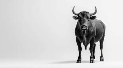 Bull portrait