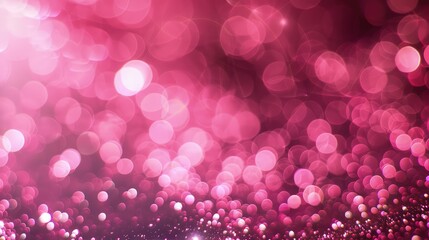 A dazzling array of blurred circles shimmers across the canvas, creating a dreamy abstract bokeh effect. 