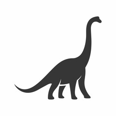 Dinosaur Silhouette Vector Design