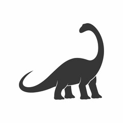 Dinosaur Silhouette Vector Design