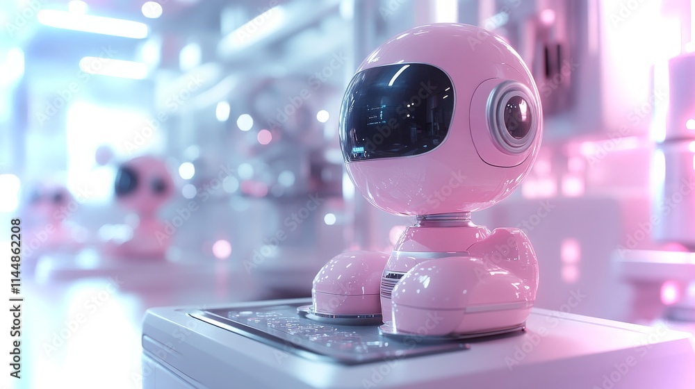 Poster optimizing fertility treatments through advanced ai technology in a modern lab setting