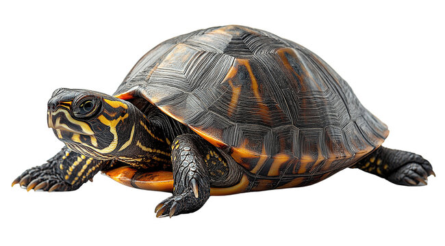 Florida Cooter Turtle Closeup 