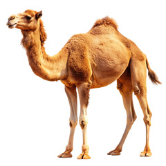 camel isolated on white