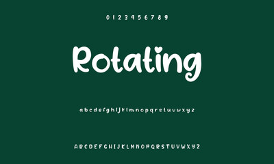Playful cartoon Font, funky typeface for joyful brings life designs like children's artwork, birthday invitations, playful branding, and carnival typography.