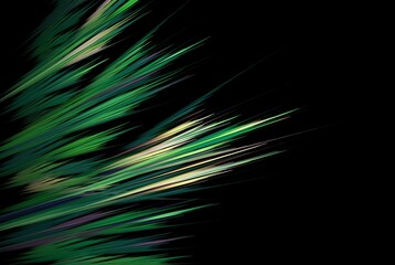 Computer generated fractal pattern and shape