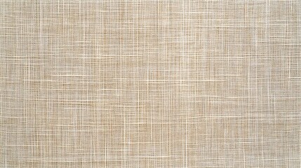 Beige Linen Fabric Woven Texture Background