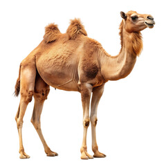 camel isolated on white