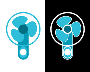 Illustration of electric fan provides a refreshing breeze, effectively cooling down heat during hot days. Its adjustable speed settings and oscillation features enhance comfort, for summer appliance