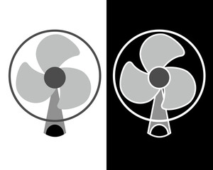 Illustration of electric fan provides a refreshing breeze, effectively cooling down heat during hot days. Its adjustable speed settings and oscillation features enhance comfort, for summer appliance
