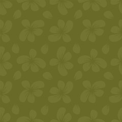 Vintage luxury seamless floral background with golden lilies flowers. Romantic pattern template for wall decor, wallpaper, wedding invitations