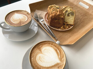 coffee and bread