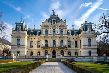 Fototapeta premium Castle Hluboka nad Vltavou, Czech Republic