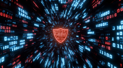 Cyber attack incident response data breach analysis in a digital environment with visual insights