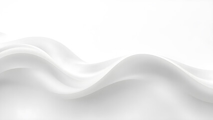 White texture panorama wavy background.  White background abstract with soft waves.