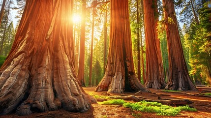 Sequoia National Park in California, United States of America.