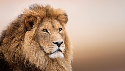 Fototapeta premium portrait of a lion