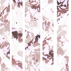 geometric with leaf add seamless patterns