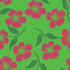 Seamless flowers pattern, floral print.
