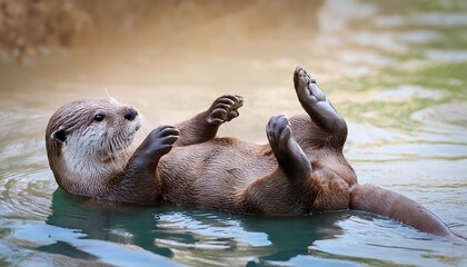 Fototapeta premium sea lion on the rock