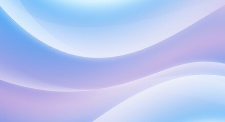 Naklejka premium A smooth blend of blue and pink waves creating a calming abstract background ideal for modern design projects.