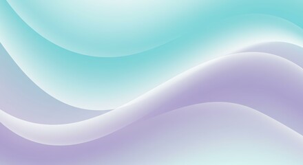 Fototapeta premium Abstract waves of soft colors create a calming and peaceful background, perfect for designs and creative projects.