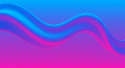 Vibrant abstract waves create a stunning visual effect, blending vivid colors and smooth curves for an artistic touch.