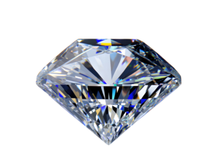 diamond on white background
