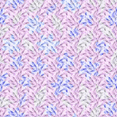 abstract flower seamless patterns