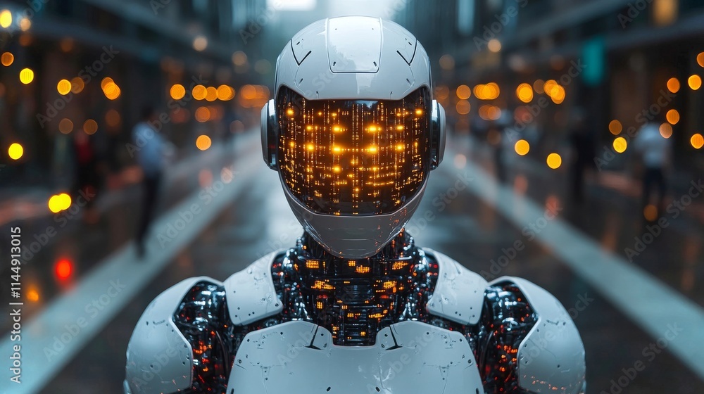 Aufkleber training program for ai developers in an innovative urban environment with advanced robotics