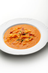 cabbage soup with smoked meat