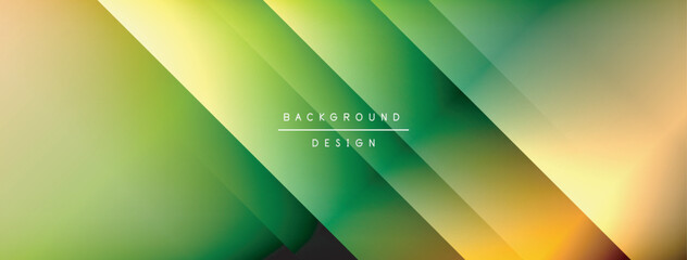 Colorful gradient with lines made of shadow and light. Creative background