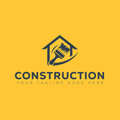 Building maintenance service construction Repair logo