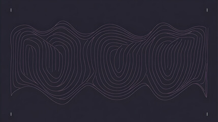 Gold Wave Design Element in an abstract form. Smooth Wavy Line with Glowing