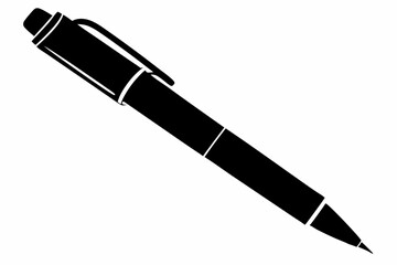 pen line art silhouette vector illustration