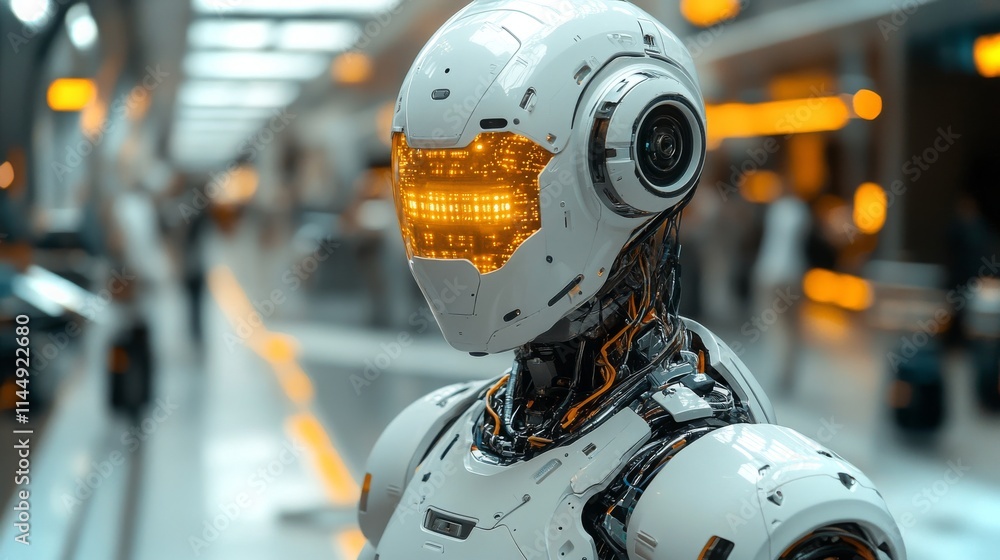 Aufkleber ai technology enhances productivity by automating administrative tasks in a modern office setting