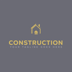 Building maintenance service construction Repair logo