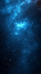 Naklejka premium Dark blue black vertical gradient background grainy texture light glow banner abstract backdrop design, Generative AI