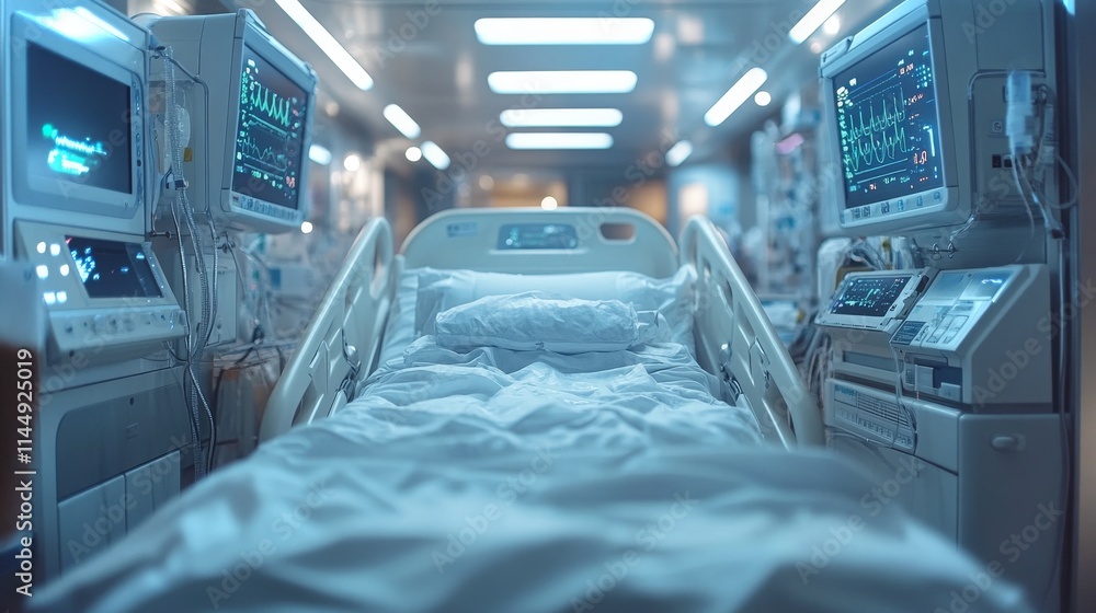 Poster ai predicts patient complications in high-tech hospitals with advanced monitoring systems