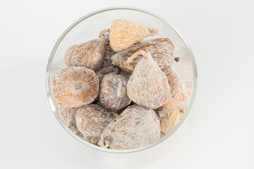 Tarro de cristal de higos secos