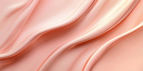 Grainy banner background pale orange abstract noisy peach pink pastel subtle noise texture poster backdrop, copy space, Generative AI