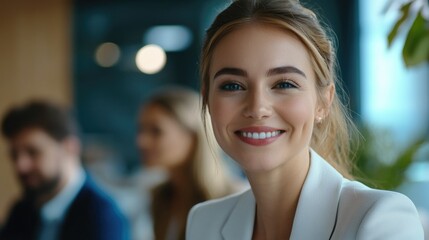 Fototapeta premium Smiling Professional Businesswoman